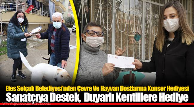Sanatçıya Destek,  Duyarlı Kentlilere Hediye 