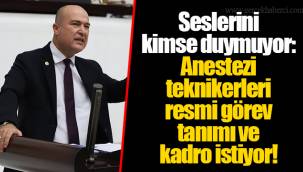 Seslerini kimse duymuyor: Anestezi teknikerleri resmi görev tanımı ve kadro istiyor!