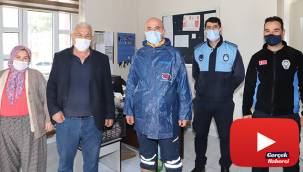 Temizlik işçisinden 'insanlık ölmemiş' dedirten davranış