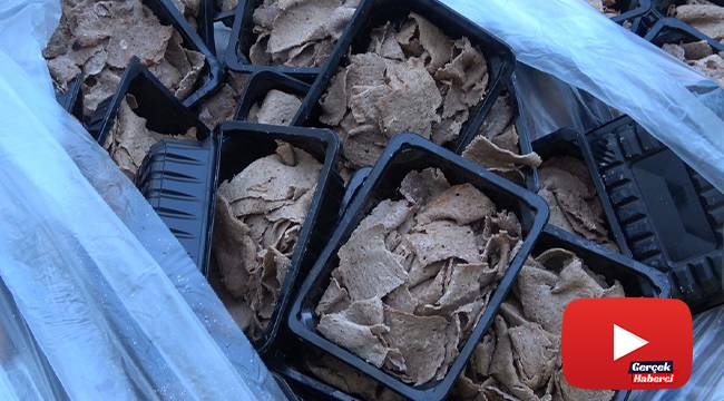 Ülkeyi ayağa kaldıran 100 kilo döner imha edildi