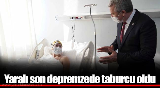 Yaralı son depremzede taburcu oldu