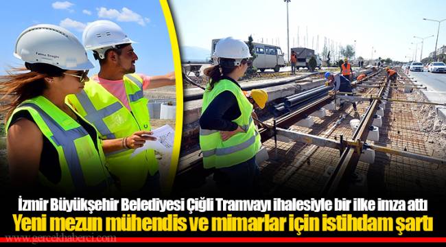 Yeni mezun mühendis ve mimarlar için istihdam şartı