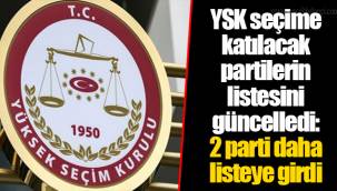 YSK seçime katılacak partilerin listesini güncelledi: 2 parti daha listeye girdi