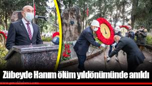 Zübeyde Hanım ölüm yıldönümünde anıldı
