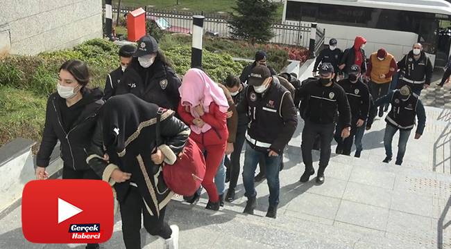 ATM'lere sahte para yükleyen ve 1 milyonluk vurgun yapan 9 kişi tutuklandı