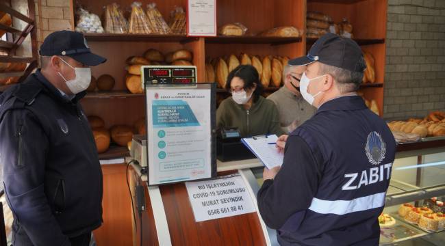 AYVALIK ZABITASINDAN GIDA DENETİMİ