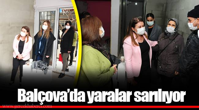 Balçova’da yaralar sarılıyor