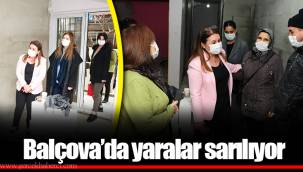 Balçova’da yaralar sarılıyor