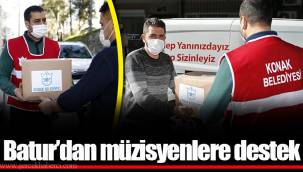 Batur’dan müzisyenlere destek