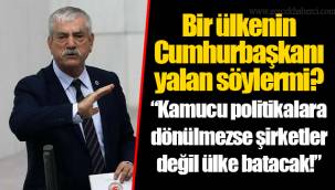 Bir ülkenin Cumhurbaşkanı yalan söylermi?