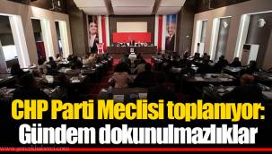 CHP Parti Meclisi toplanıyor: Gündem dokunulmazlıklar