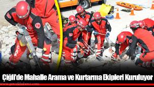 Çiğli’de Mahalle Arama ve Kurtarma Ekipleri Kuruluyor