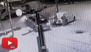 Çocuk aracın altında kalmaktan kıl payı kurtuldu