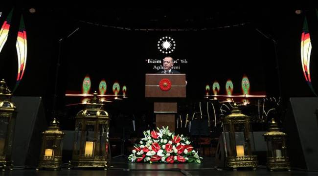 Erdoğan: Dünya dili Türkçe diyerek bir seferberlik ilan ediyoruz