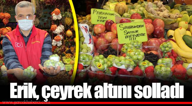 Erik, çeyrek altını solladı