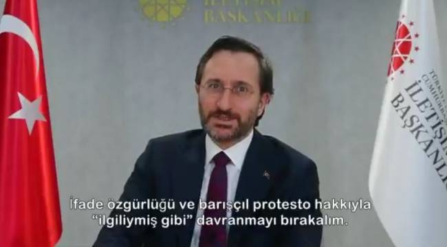 Fahrettin Altun'un "Boğaziçi’nde Neler Oluyor?" videosu "dislike" yağmuru gelince; yorumlar kapatıldı ve beğenme sayısı gizlendi