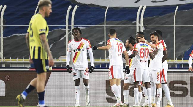 Fenerbahçe, Göztepeye'ye 1-0 kaybetti