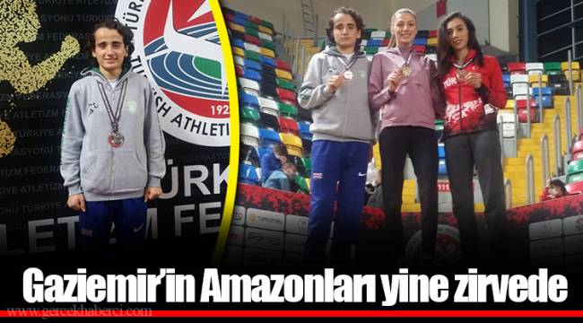 Gaziemir’in Amazonları yine zirvede