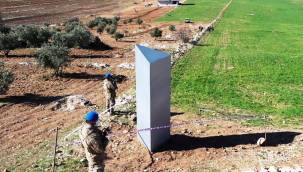 Göbeklitepe yakınlarındaki metal blok havadan görüntülendi