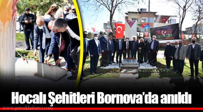 Hocalı Şehitleri Bornova’da anıldı