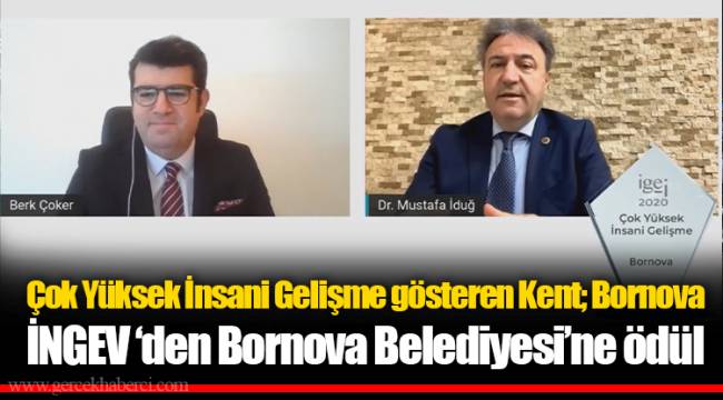 İNGEV ‘den Bornova Belediyesi’ne ödül