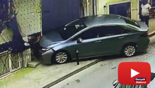 İstanbul’un göbeğinde dehşet anları: Bastonlu yaşlı adam takla attı