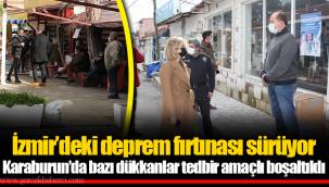 İzmir’deki deprem fırtınası sürüyor