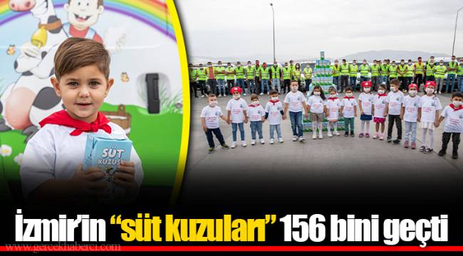 İzmir’in “süt kuzuları” 156 bini geçti