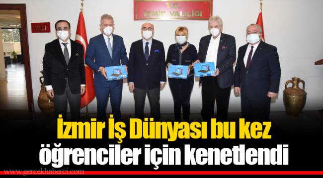 İzmir İş Dünyası bu kez öğrenciler için kenetlendi