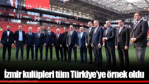 İzmir kulüpleri tüm Türkiye’ye örnek oldu