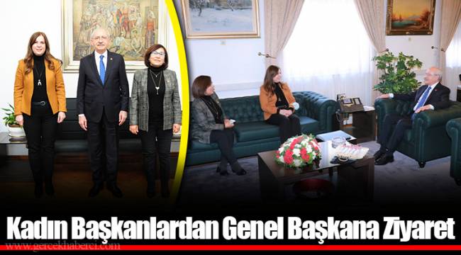 Kadın Başkanlardan Genel Başkana Ziyaret