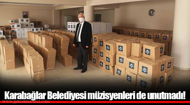 Karabağlar Belediyesi müzisyenleri de unutmadı!