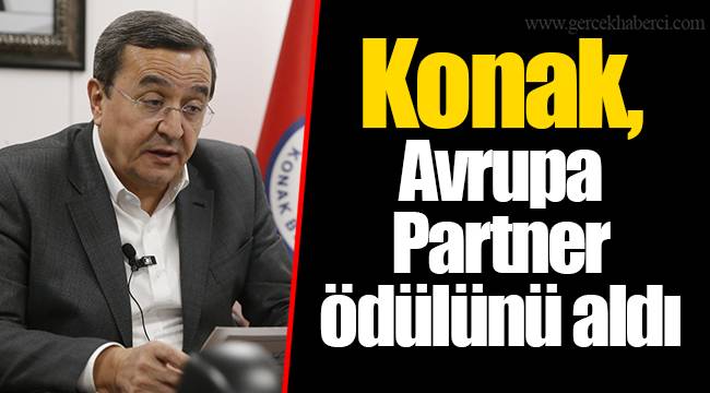 Konak, Avrupa Partner ödülünü aldı