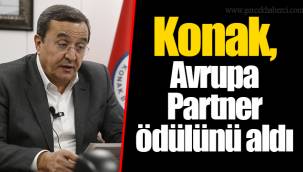 Konak, Avrupa Partner ödülünü aldı