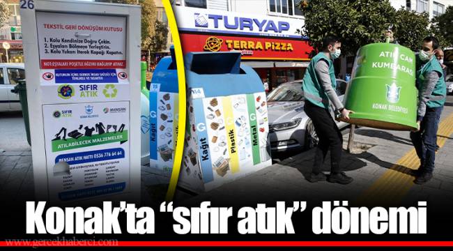 Konak’ta “sıfır atık” dönemi