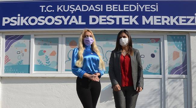 KUŞADASI BELEDİYESİ’NDEN DEPREM VE PANDEMİDEN ETKİLENENLERE PSİKOLOJİK DESTEK