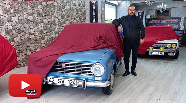 Mecbur kalmadıkça örtüsünü dahi açmıyor, klasik otomobillerine gözü gibi bakıyor