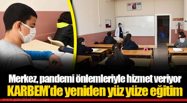Merkez, pandemi önlemleriyle hizmet veriyor