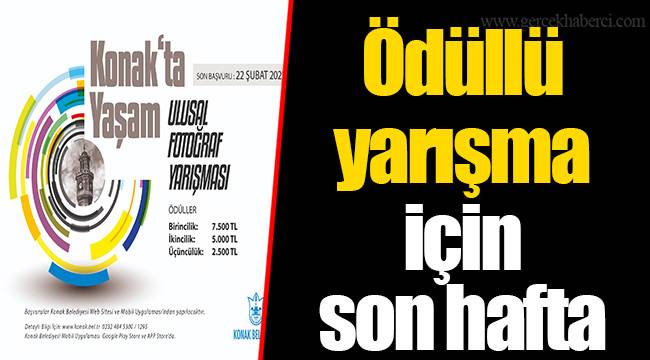 Ödüllü yarışma için son hafta