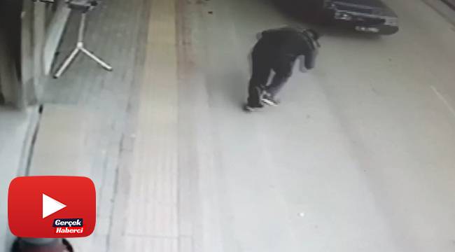 Ölümün teğet geçtiği anlar kamerada