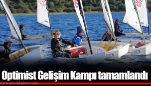 Optimist Gelişim Kampı tamamlandı