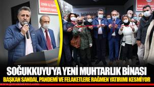 SOĞUKKUYU'YA YENİ MUHTARLIK BİNASI