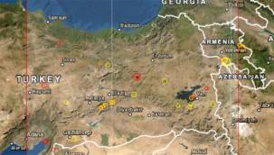 Tunceli'de korkutan deprem