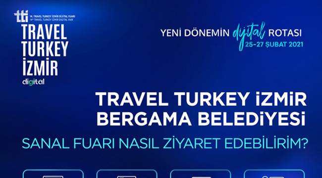 Türkiye’nin ilk sanal fuarında Bergama yerini aldı