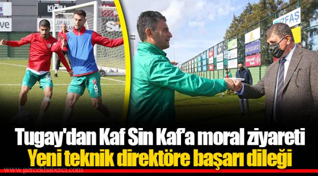Yeni teknik direktöre başarı dileği