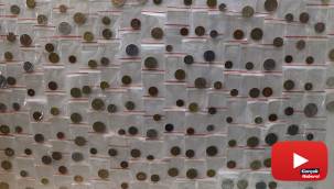 39 yılda 100 kilo madeni para ile 15 bin banknot topladı