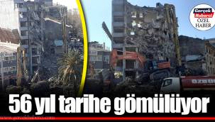 56 yıl tarihe gömülüyor