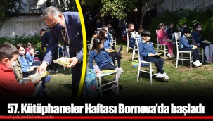 57. Kütüphaneler Haftası Bornova’da başladı