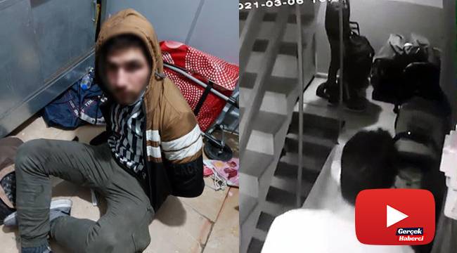 Acemi hırsızlar ev sahiplerine yakalanınca dayaktan kurtulamadı