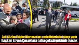 Acil Çözüm Ekipleri Bornova’nın mahallelerinde işbaşı yaptı
